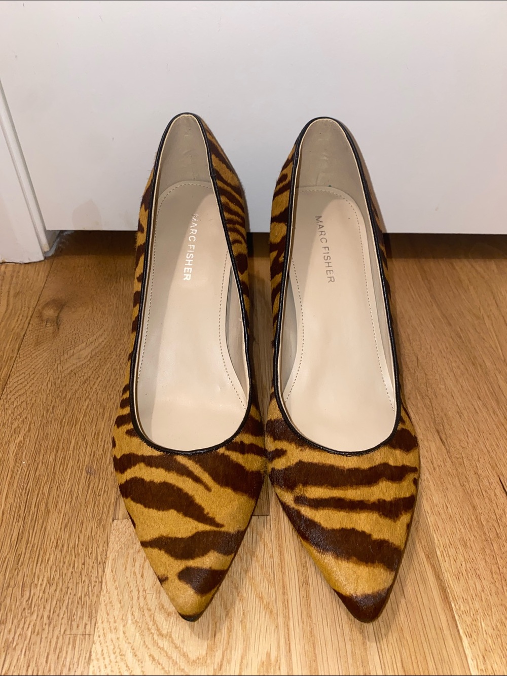 Marc Fisher Animal Print Heels. Size 8.5
